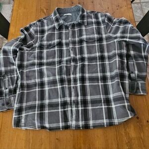 Mens Sonoma Plaid Long Sleeve Top Size Xxl